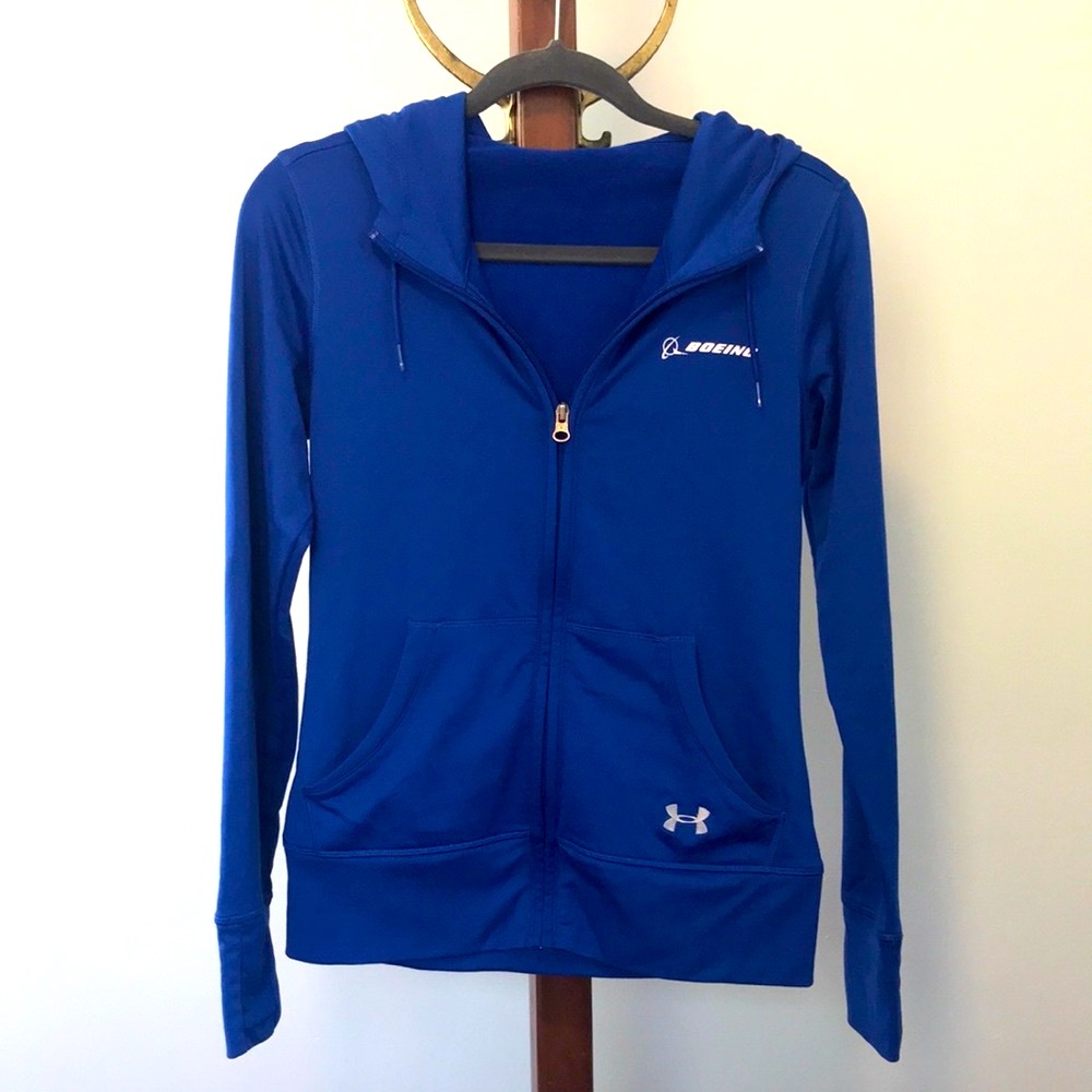 Under Armour - Boeing Branded zip up sport hoodie